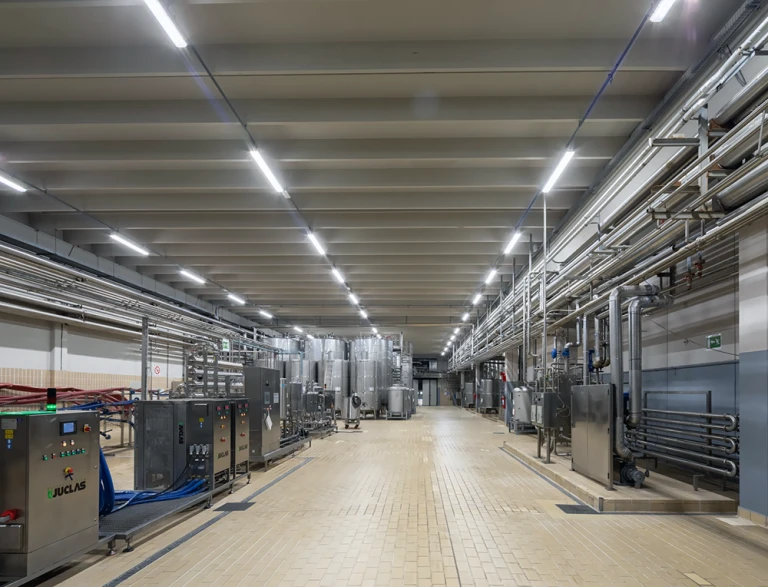 La luce per l'industria alimentare