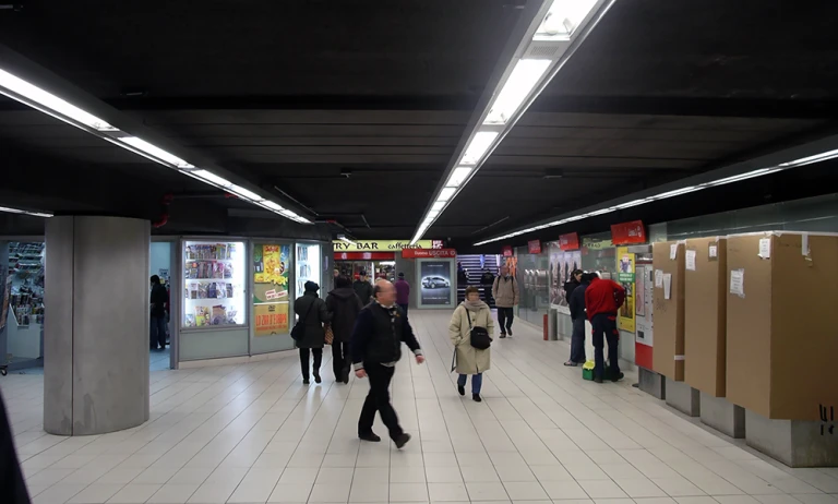 Verlichting voor treinstations