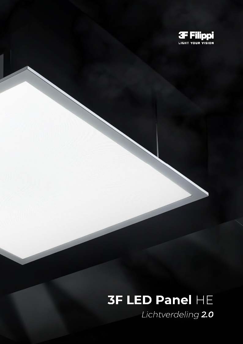 3F LED Panel HE - lichtverdeling 2.0