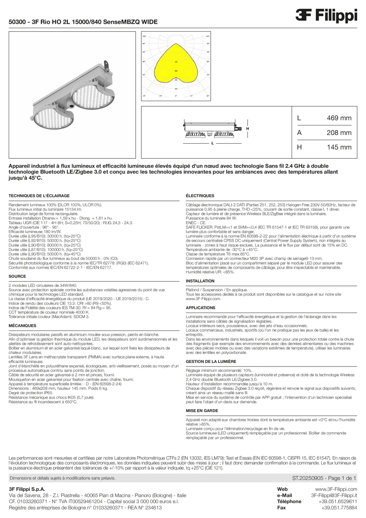 50300 - 3F Rio HO 2L 15000-840 SenseMBZQ WIDE - Datasheet - fr