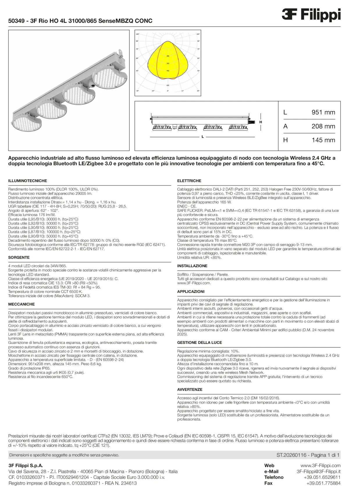 50349 - 3F Rio HO 4L 31000-865 SenseMBZQ CONC - Datasheet - it