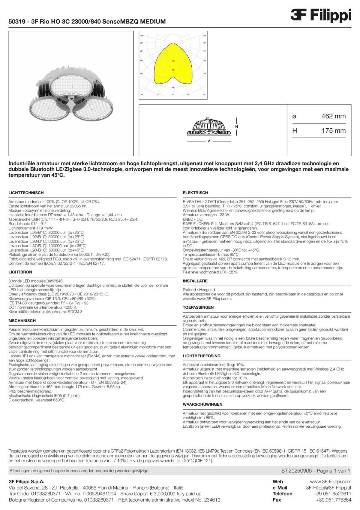 50319 - 3F Rio HO 3C 23000-840 SenseMBZQ MEDIUM - Datasheet - nl
