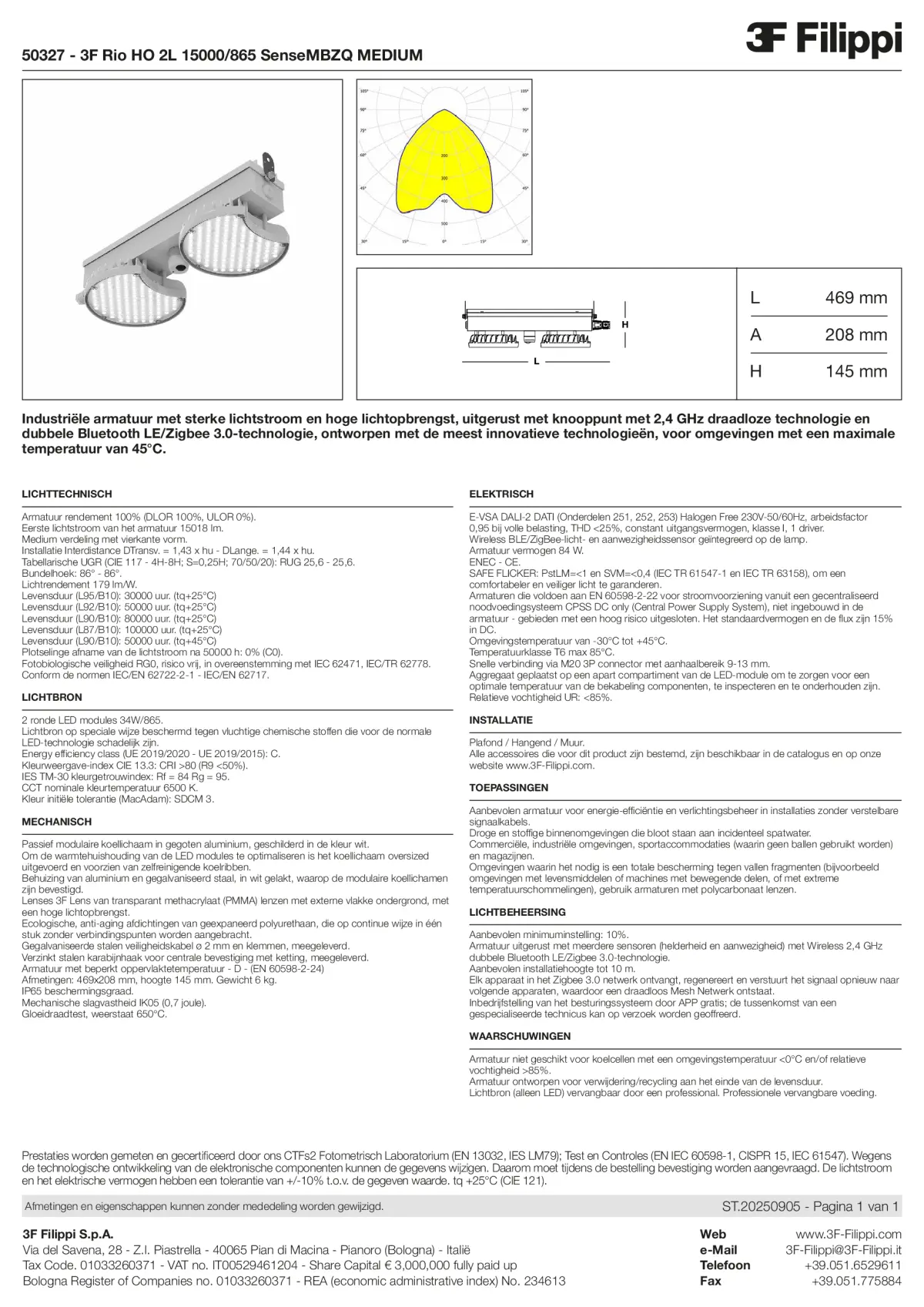 50327 - 3F Rio HO 2L 15000-865 SenseMBZQ MEDIUM - Datasheet - nl