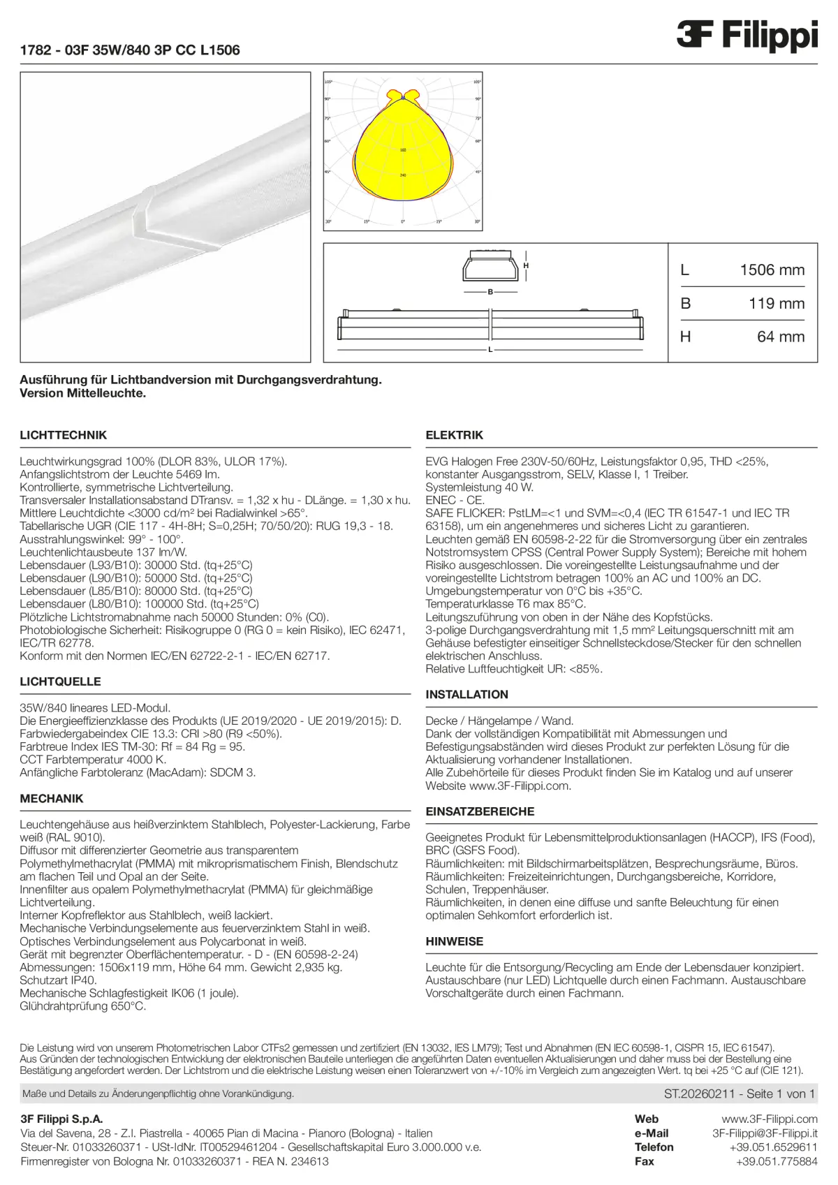 1782 - 03F 35W-840 3P CC L1506 - Datasheet - de