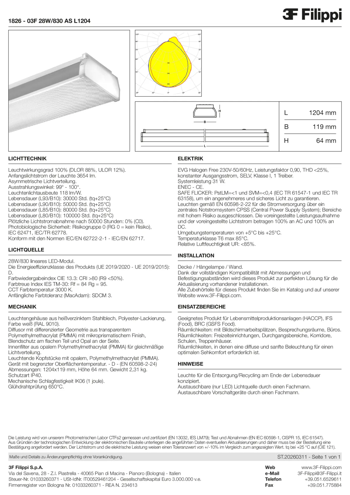 1826 - 03F 28W-830 AS L1204 - Datasheet - de