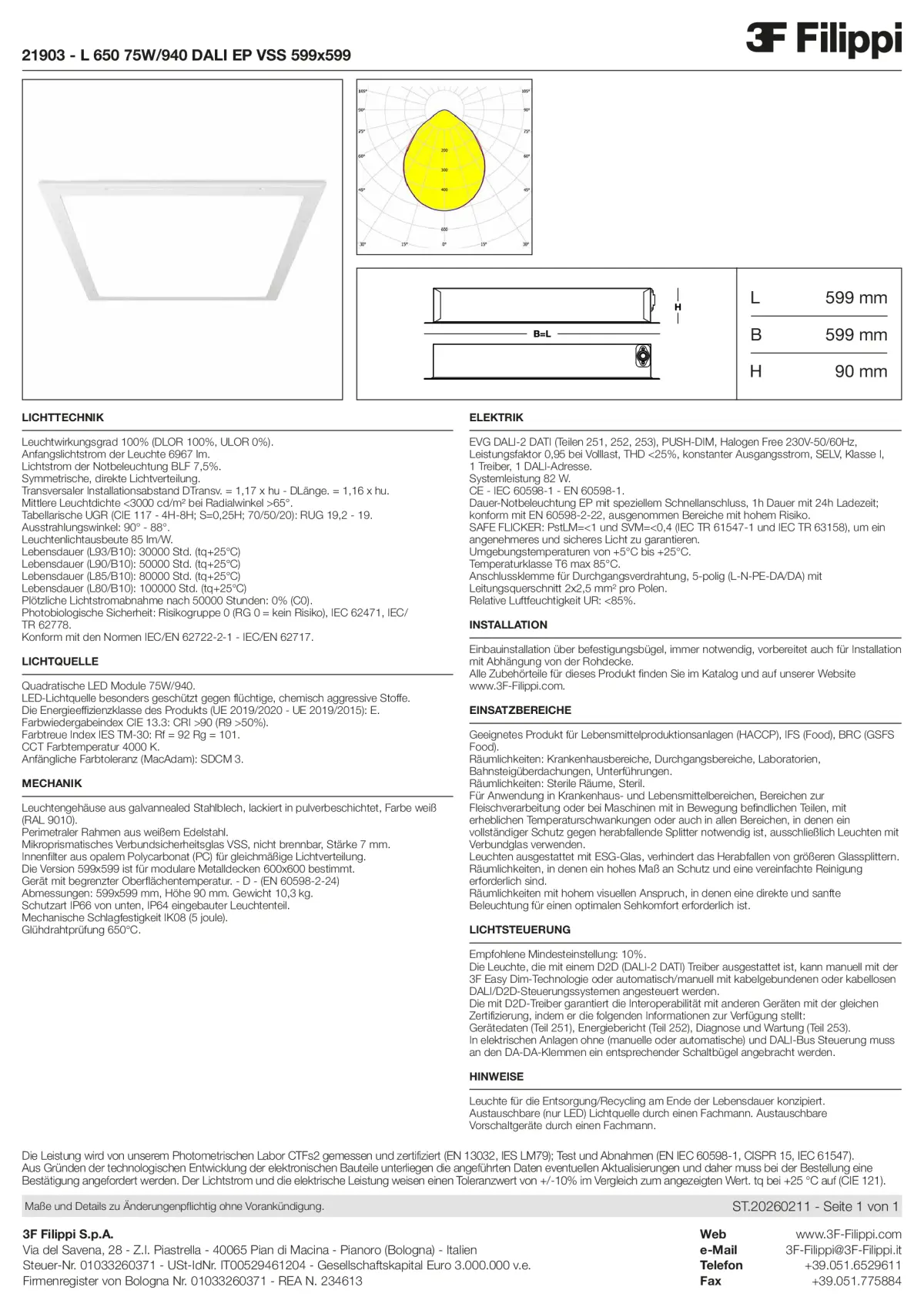 21903 - L 650 75W-940 DALI EP VSS 599x599 - Datasheet - de
