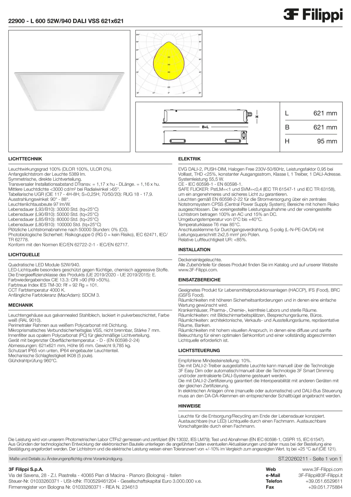 22900 - L 600 52W-940 DALI VSS 621x621 - Datasheet - de