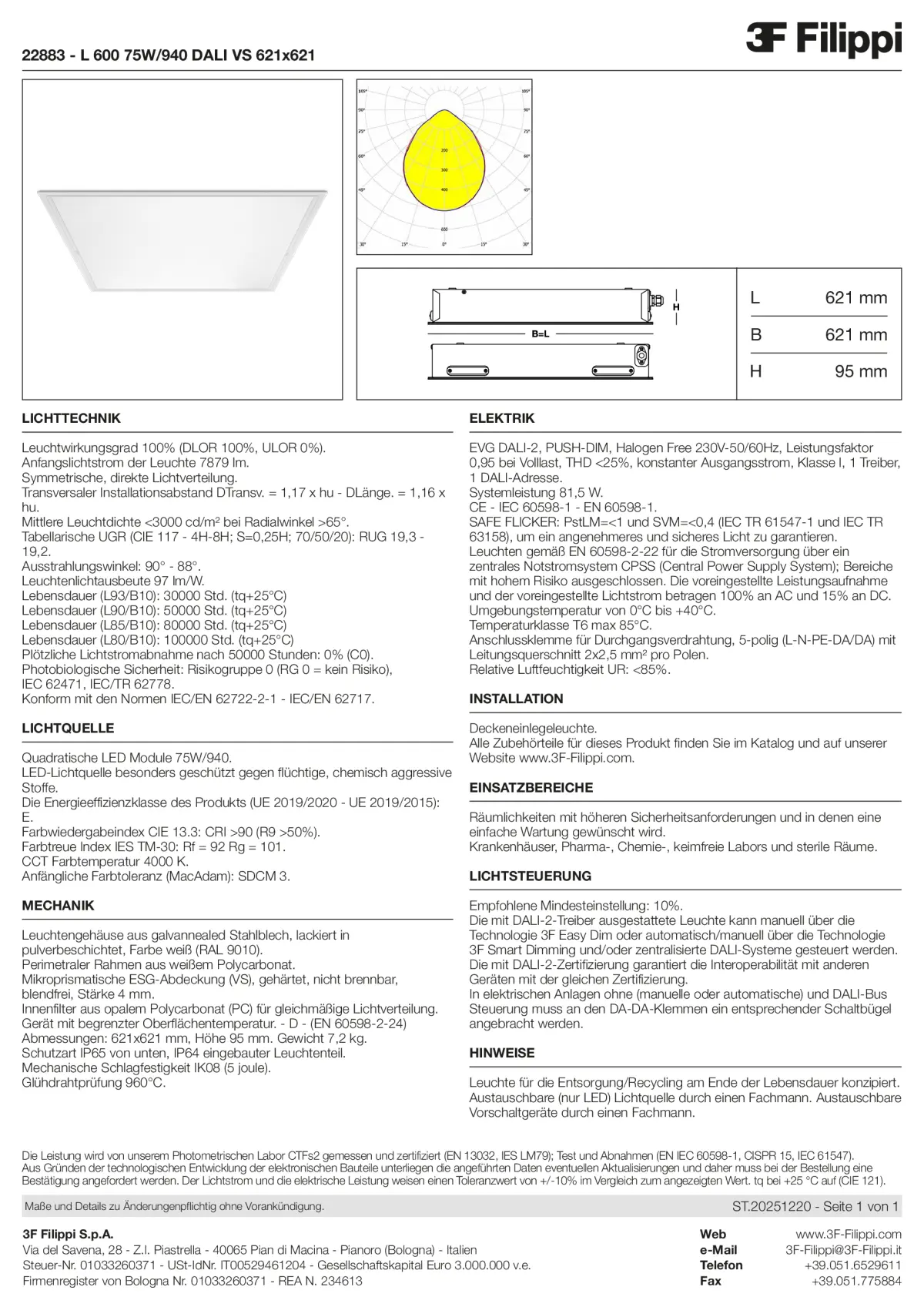 22883 - L 600 75W-940 DALI VS 621x621 - Datasheet - de