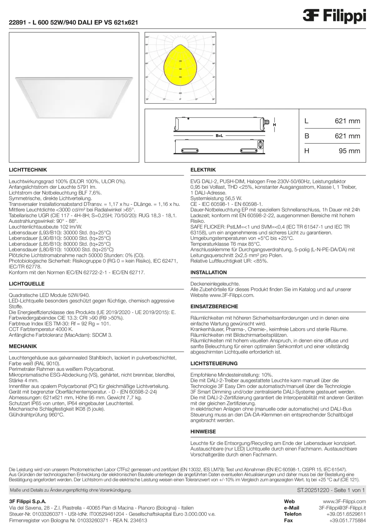 22891 - L 600 52W-940 DALI EP VS 621x621 - Datasheet - de