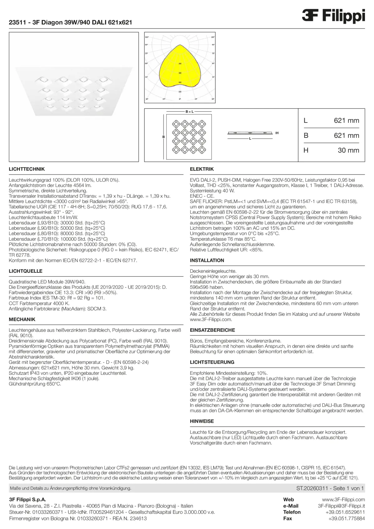 23511 - 3F Diagon 39W-940 DALI 621x621 - Datasheet - de