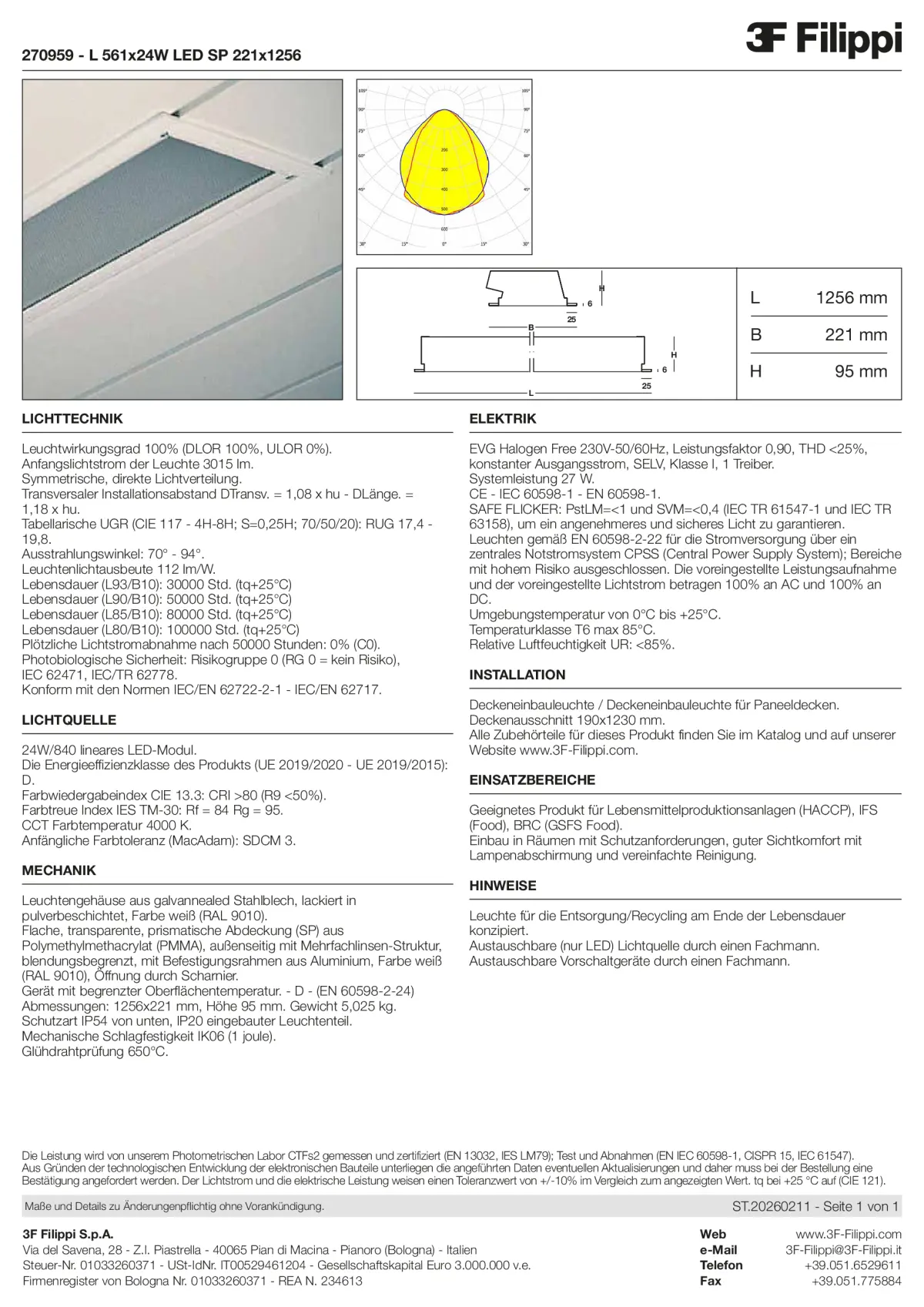 270959 - L 561x24W LED SP 221x1256 - Datasheet - de