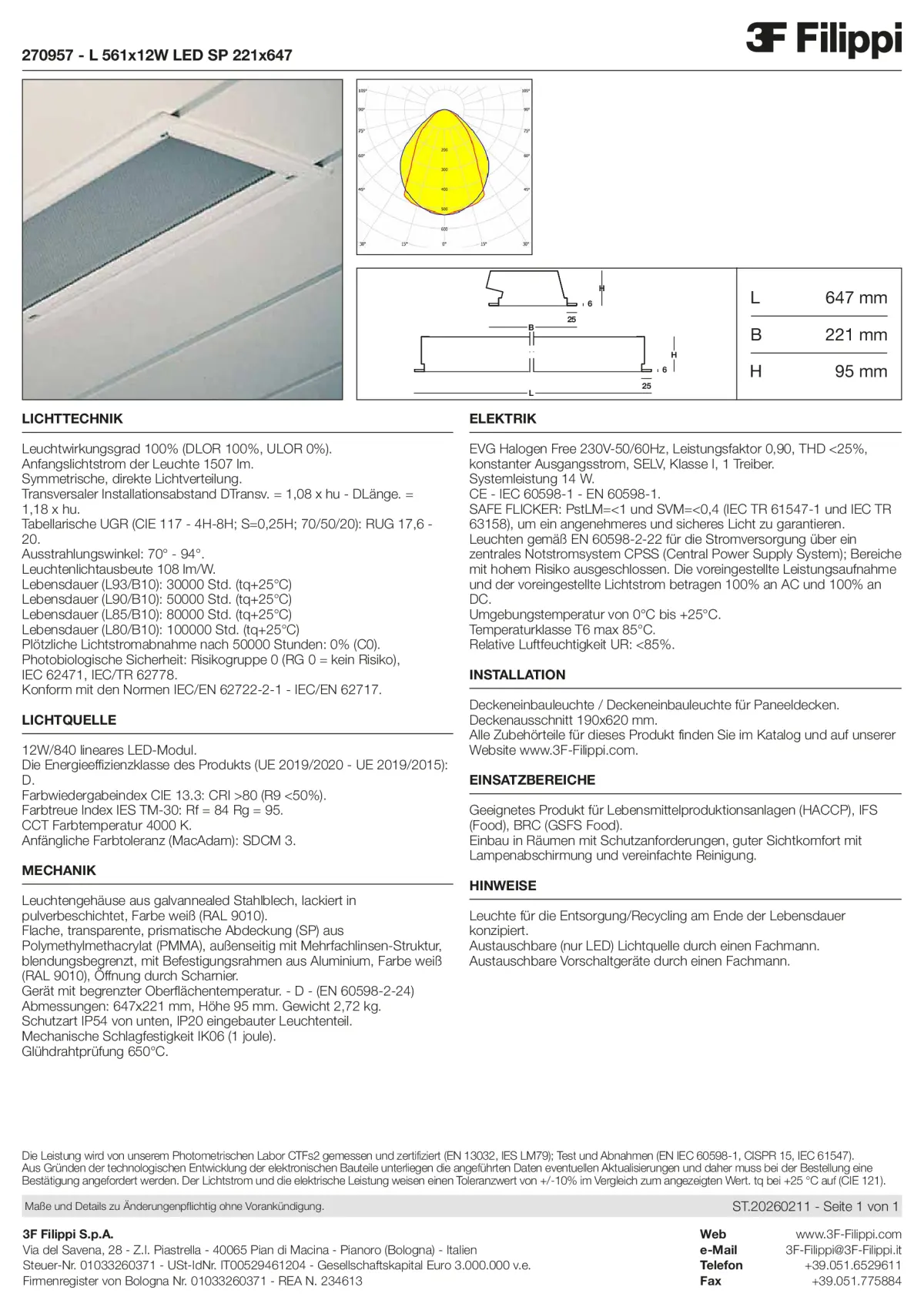 270957 - L 561x12W LED SP 221x647 - Datasheet - de
