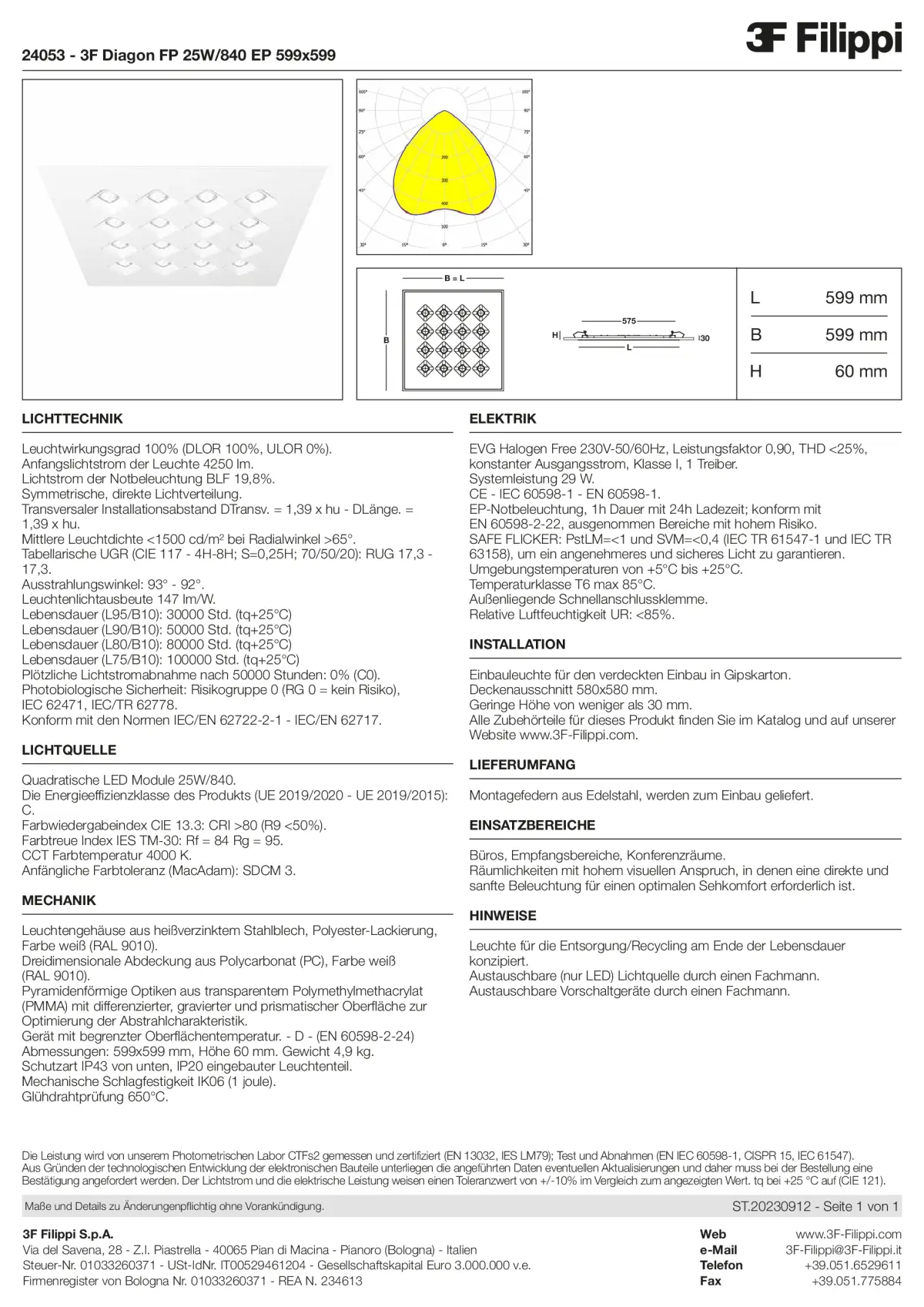 24053 - 3F Diagon FP 25W-840 EP 599x599 - Datasheet - de