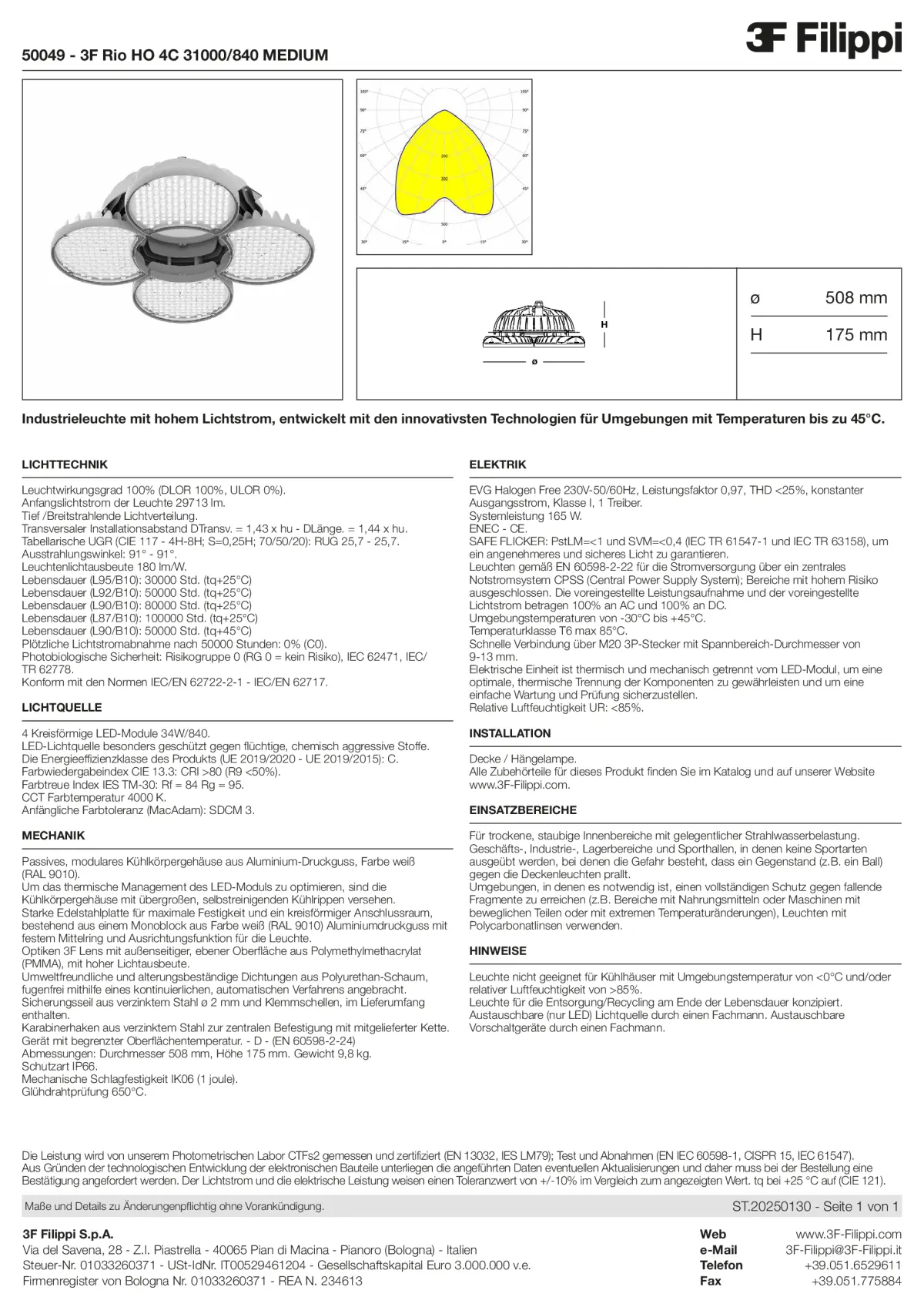 50049 - 3F Rio HO 4C 31000-840 MEDIUM - Datasheet - de
