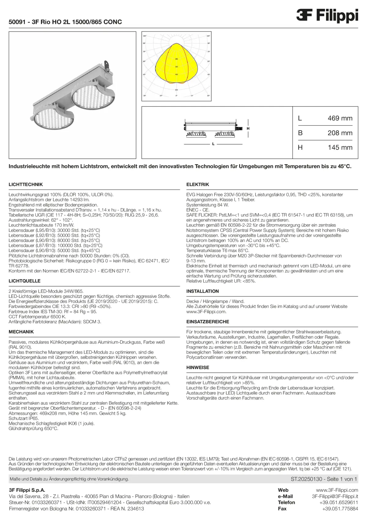 50091 - 3F Rio HO 2L 15000-865 CONC - Datasheet - de