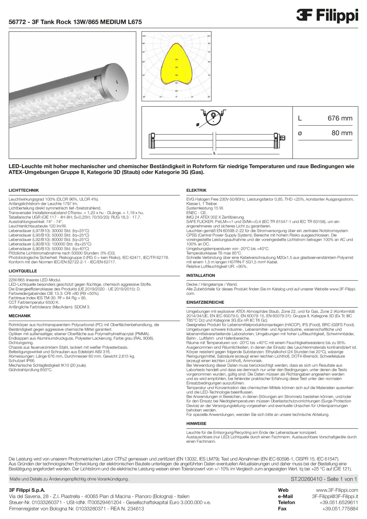 56772 - 3F Tank Rock 13W-865 MEDIUM L675 - Datasheet - de