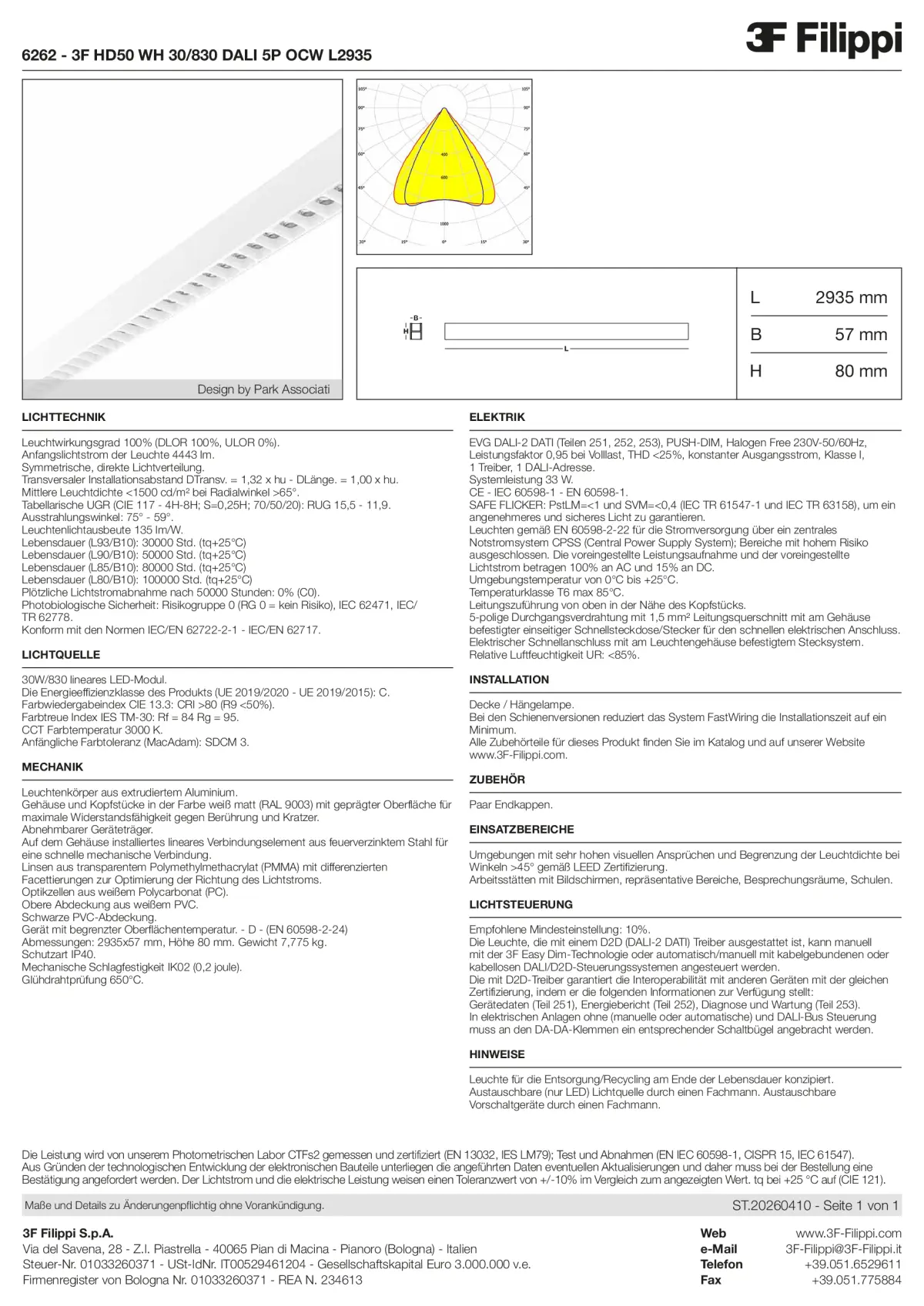 6262 - 3F HD50 WH 30-830 DALI 5P OCW L2935 - Datasheet - de