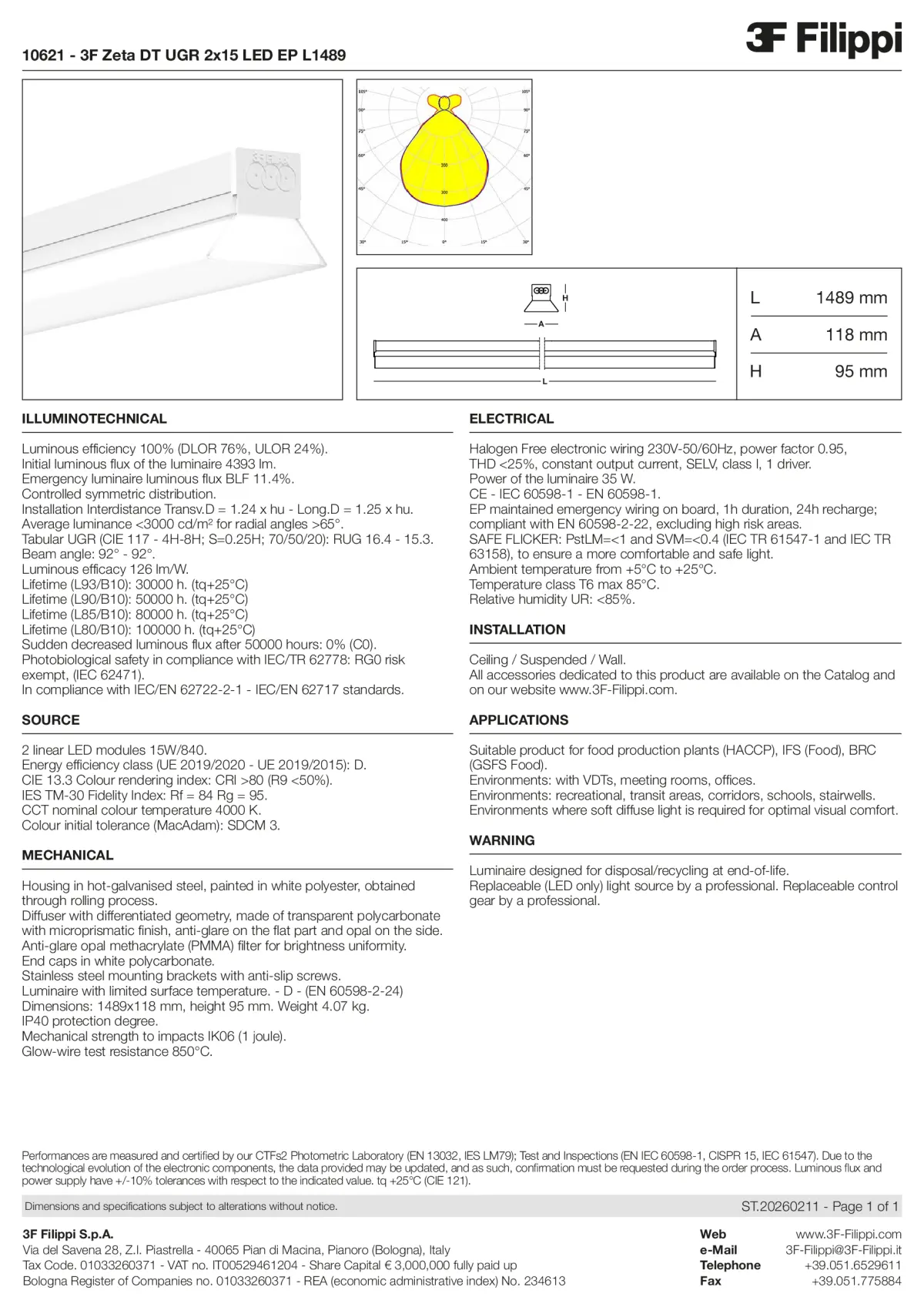 10621 - 3F Zeta DT UGR 2x15 LED EP L1489 - Datasheet - en