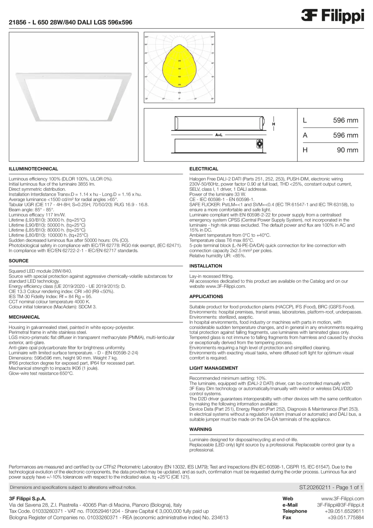 21856 - L 650 28W-840 DALI LGS 596x596 - Datasheet - en
