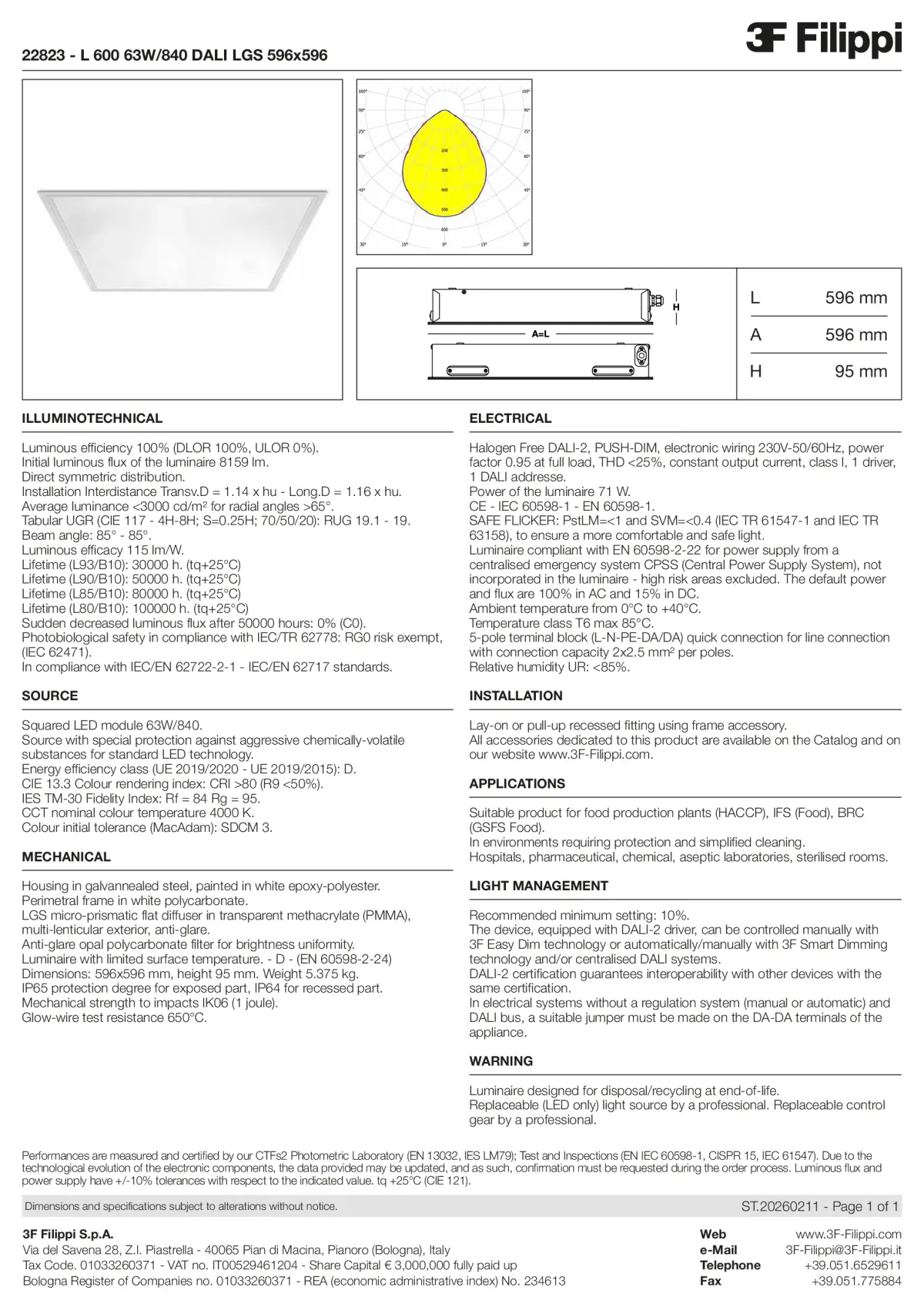 22823 - L 600 63W-840 DALI LGS 596x596 - Datasheet - en