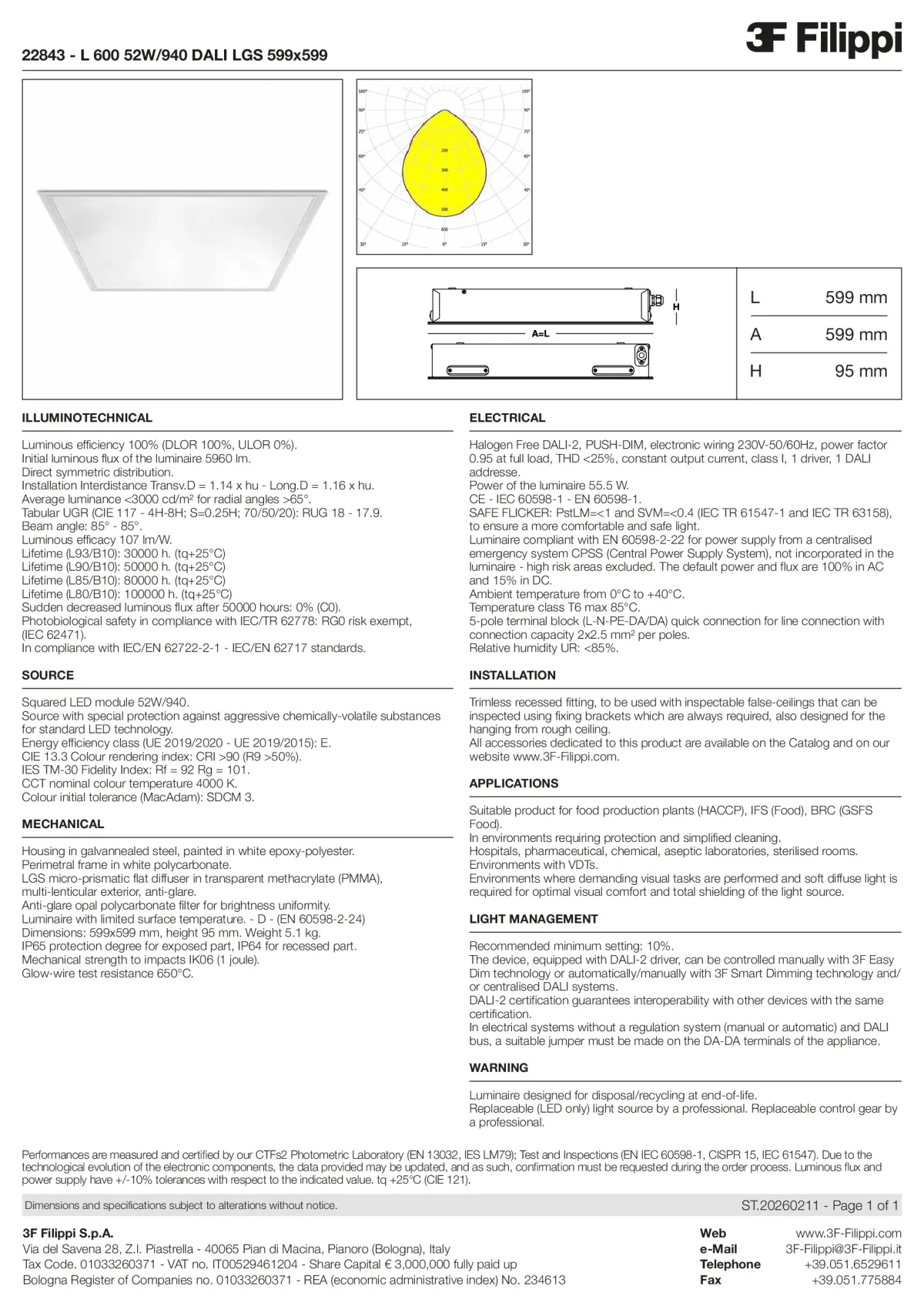 22843 - L 600 52W-940 DALI LGS 599x599 - Datasheet - en