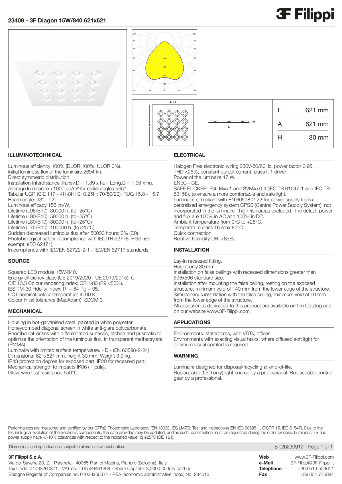 23409 - 3F Diagon 15W-840 621x621 - Datasheet - en