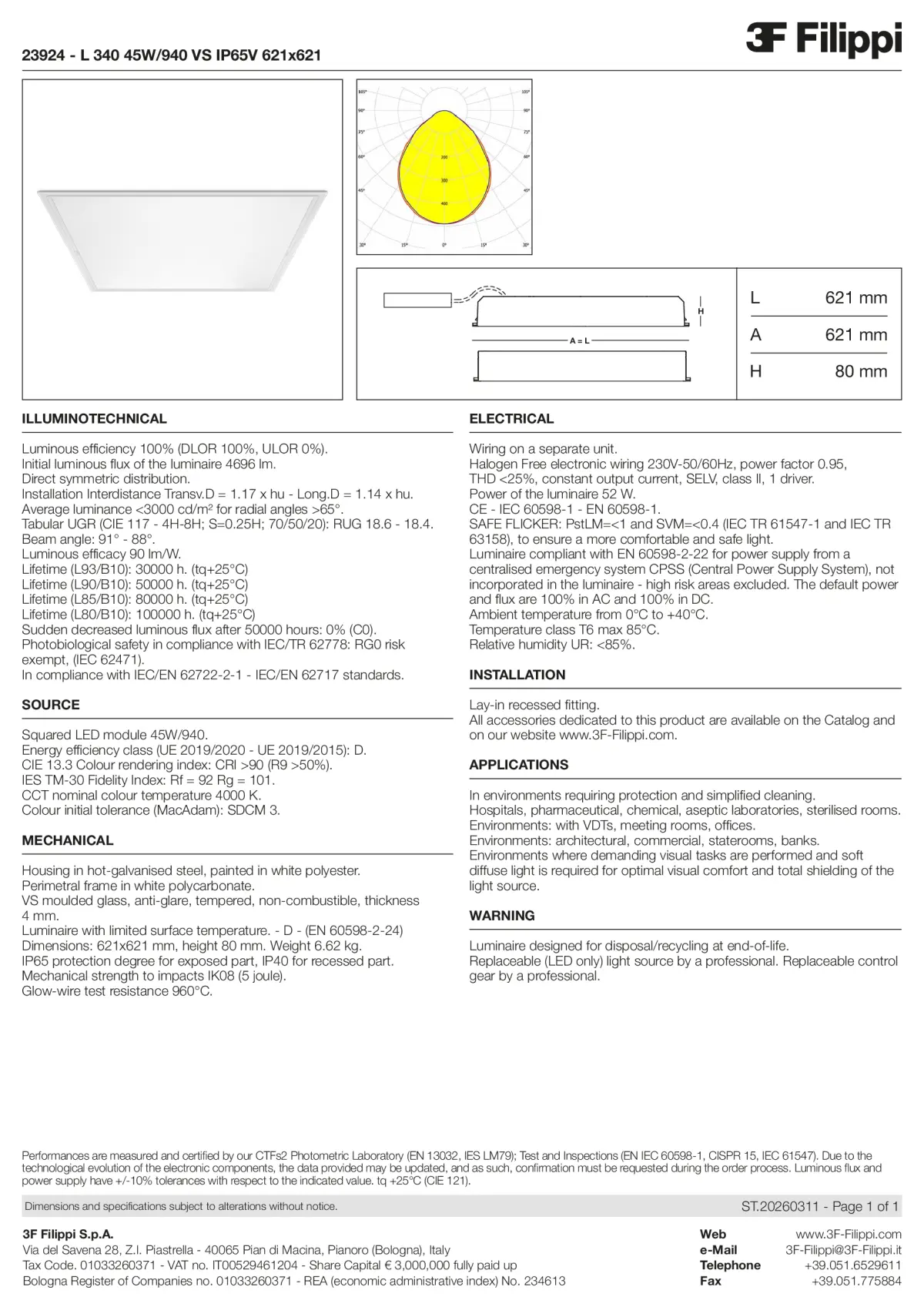 23924 - L 340 45W-940 VS IP65V 621x621 - Datasheet - en