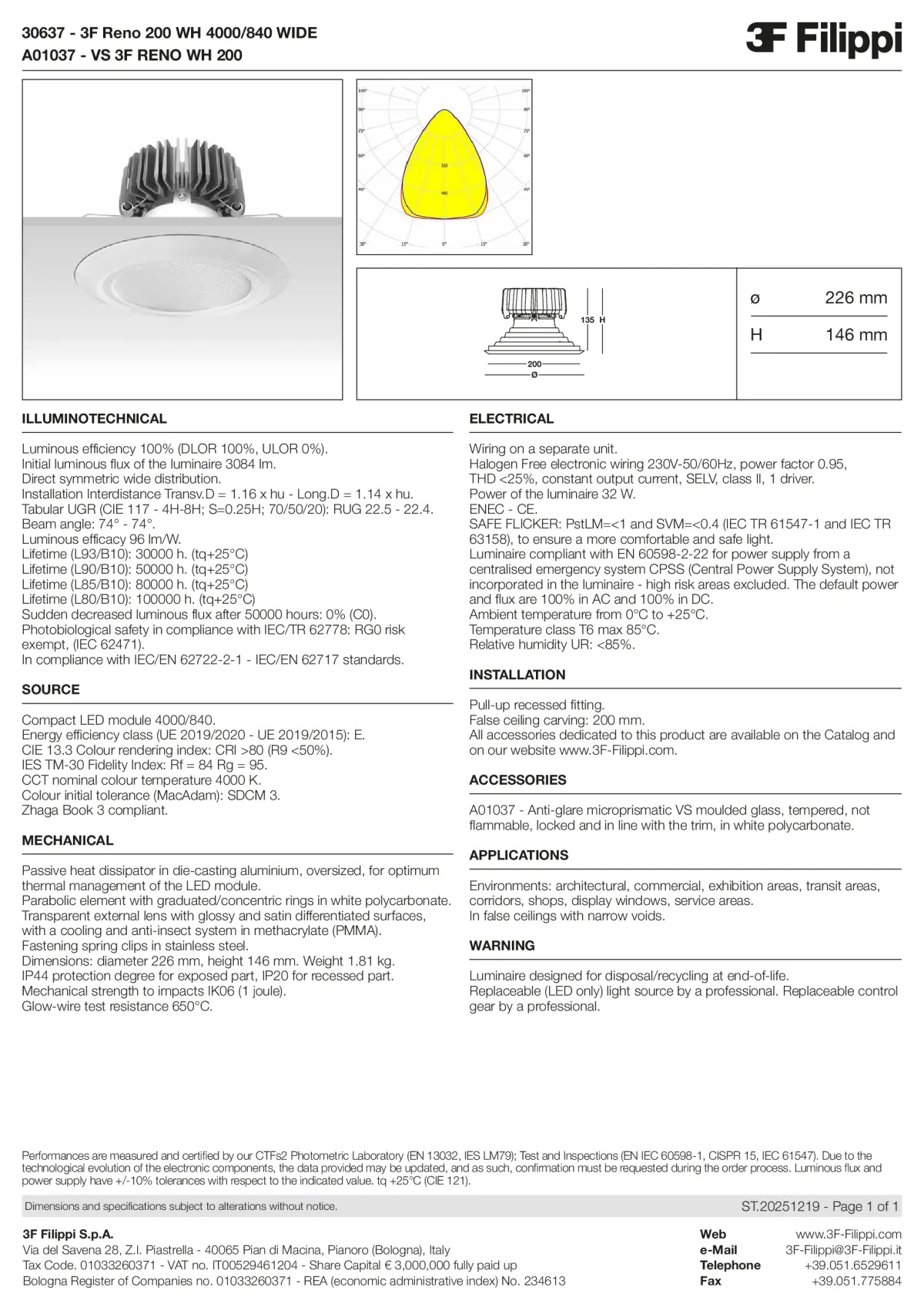 30637+A01037 - 3F Reno 200 WH 4000-840 WIDE + VS WH - Datasheet - en