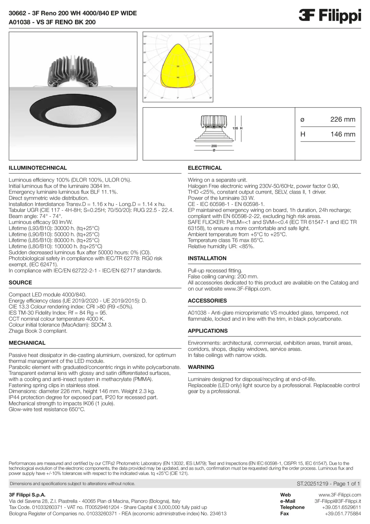 30662+A01038 - 3F Reno 200 WH 4000-840 EP WIDE + VS BK - Datasheet - en