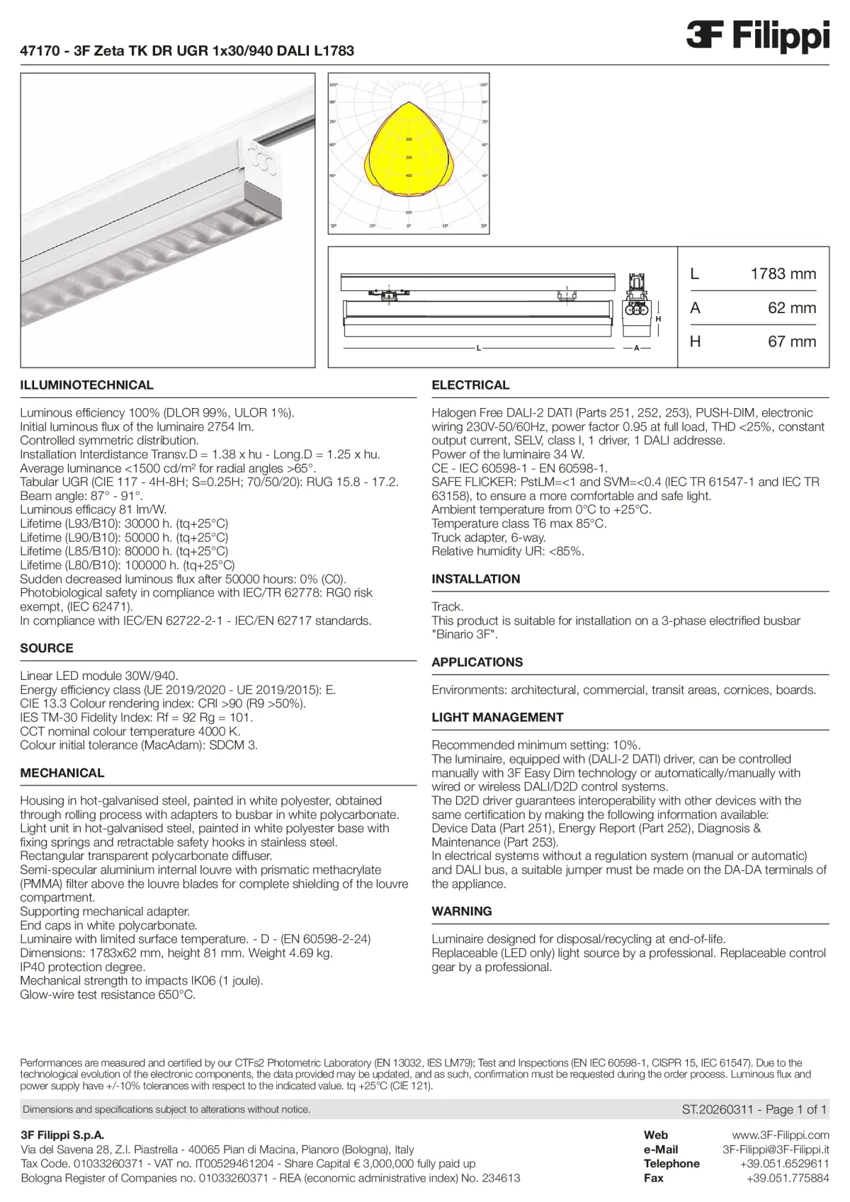 47170 - 3F Zeta TK DR UGR 1x30-940 DALI L1783 - Datasheet - en