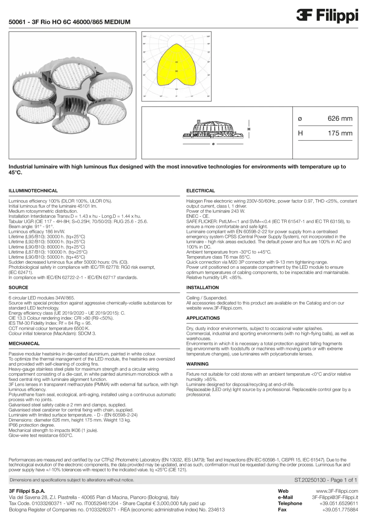 50061 - 3F Rio HO 6C 46000-865 MEDIUM - Datasheet - en