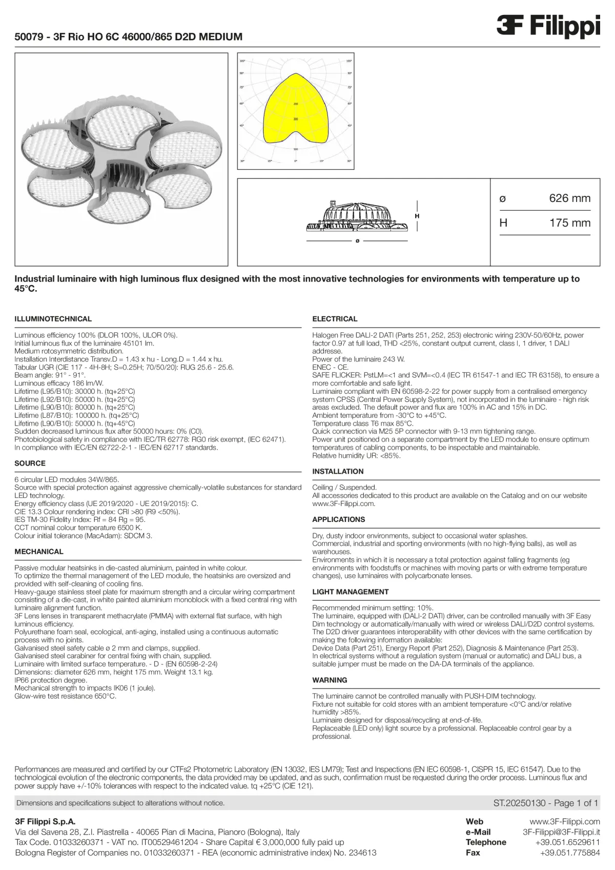 50079 - 3F Rio HO 6C 46000-865 D2D MEDIUM - Datasheet - en