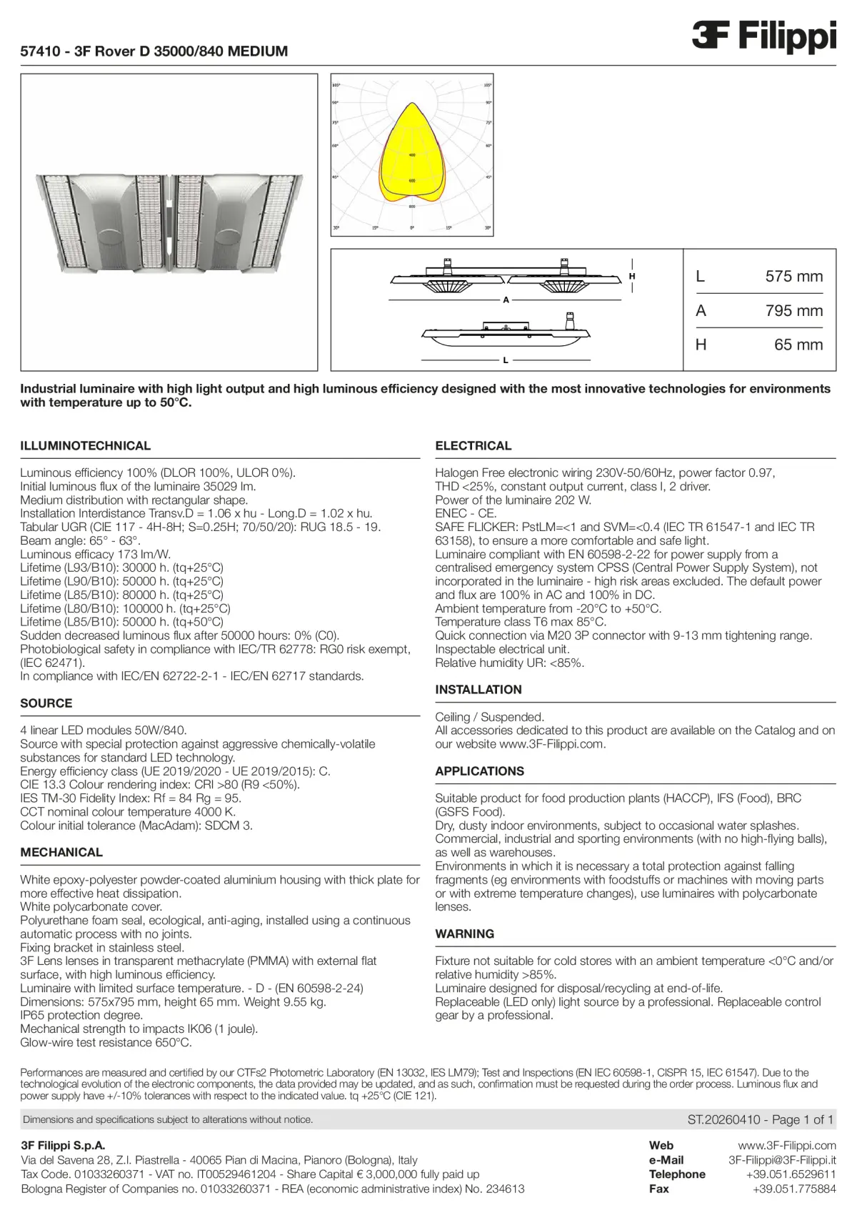57410 - 3F Rover D 35000-840 MEDIUM - Datasheet - en