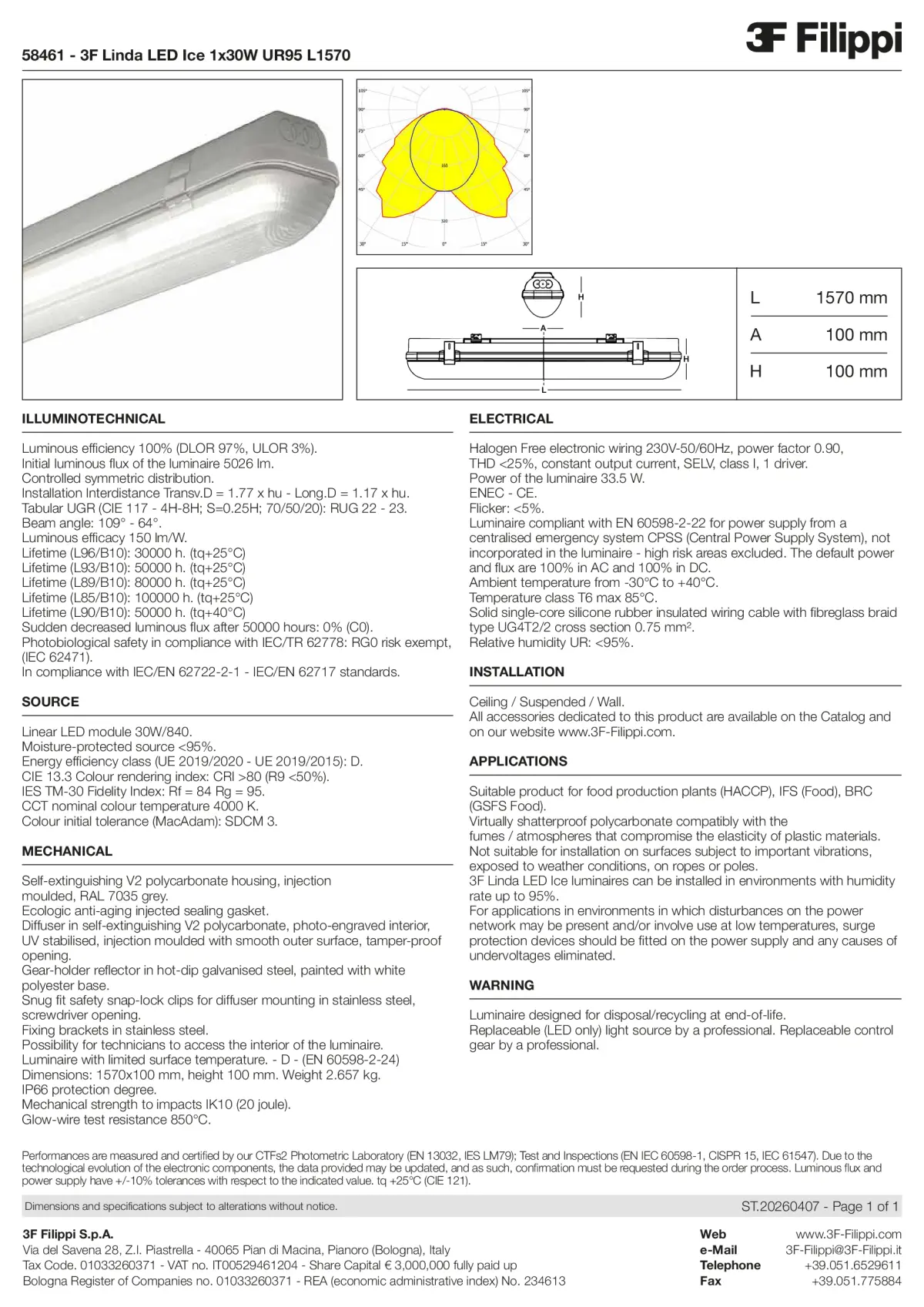 58461 - 3F Linda LED Ice 1x30W UR95 L1570 - Datasheet - en