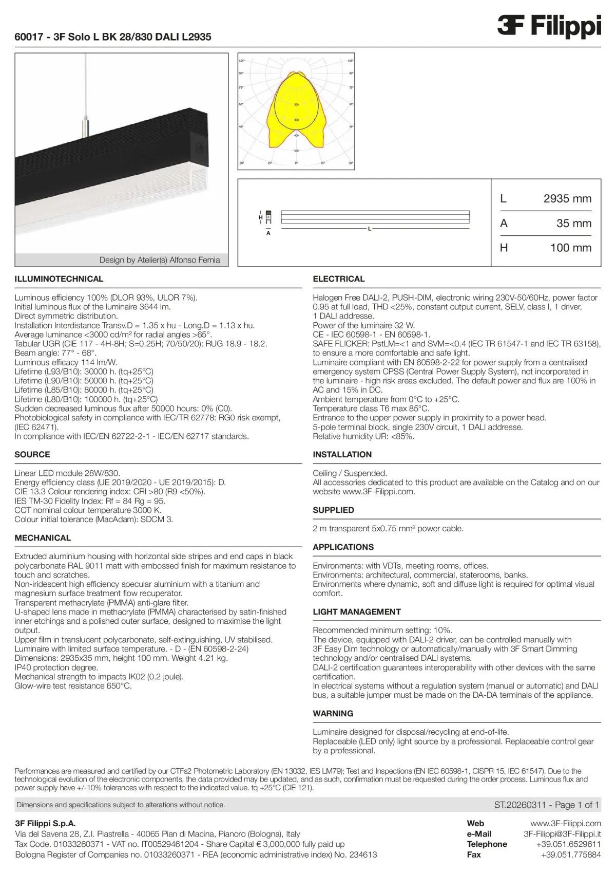 60017 - 3F Solo L BK 28-830 DALI L2935 - Datasheet - en