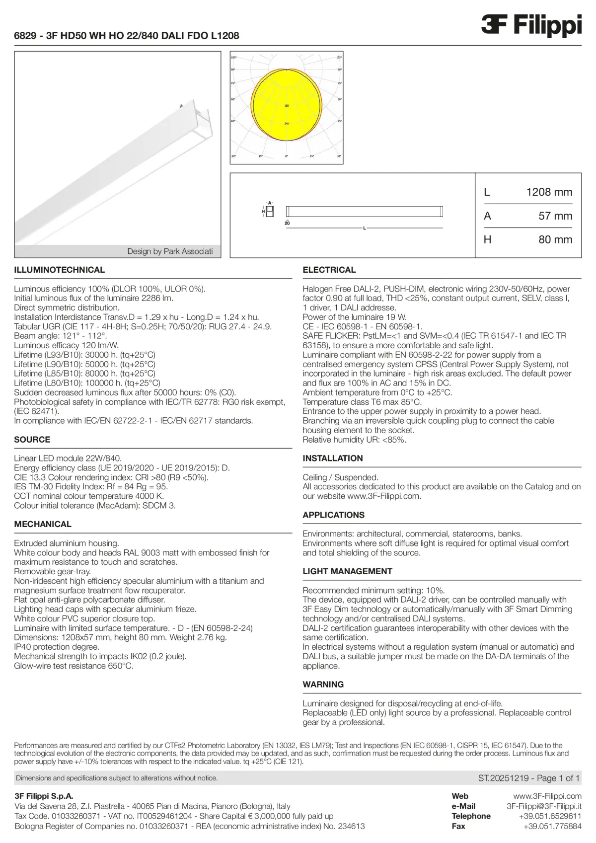 6829 - 3F HD50 WH HO 22-840 DALI FDO L1208 - Datasheet - en