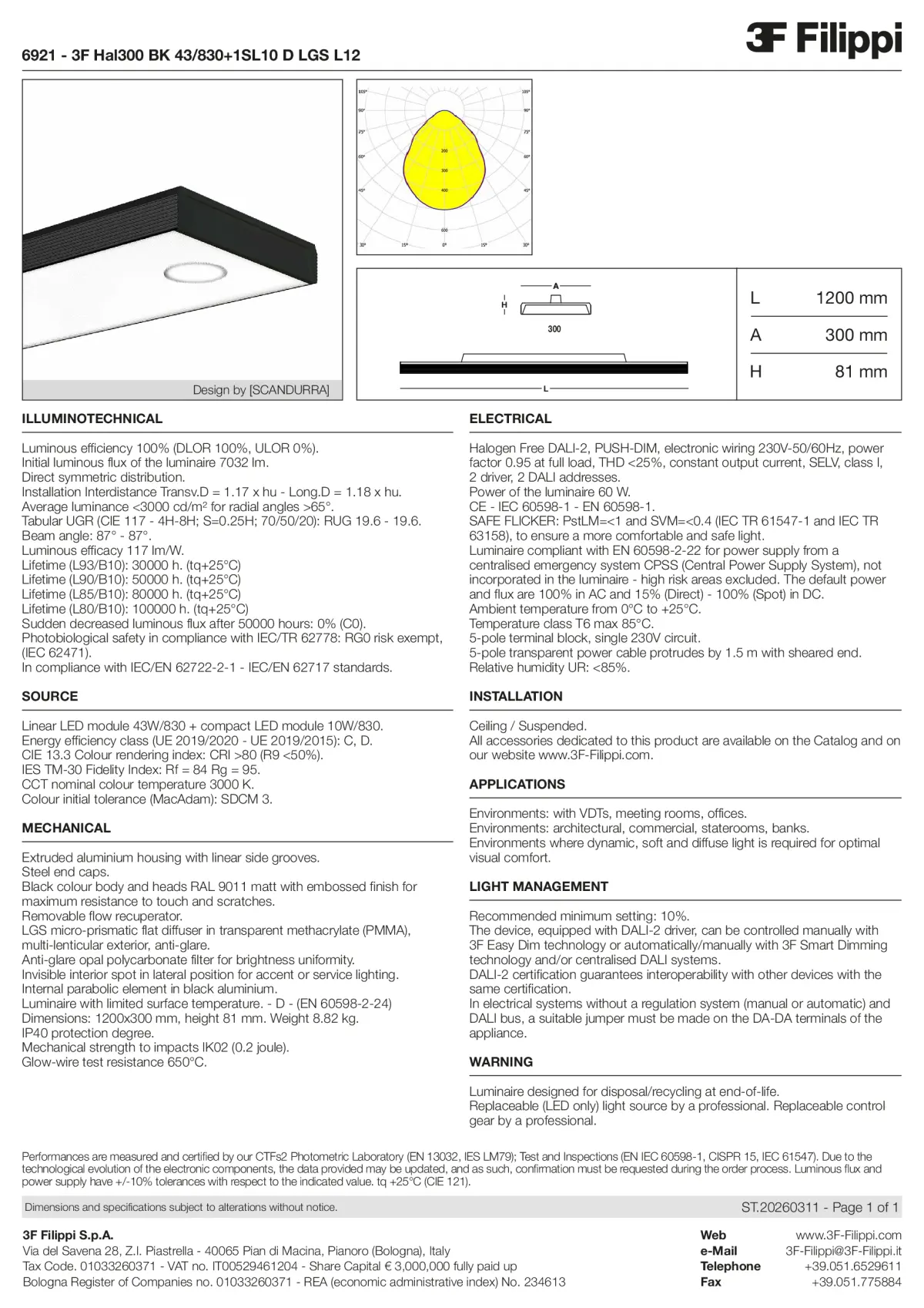 6921 - 3F Hal300 BK 43-830+1SL10 D LGS L12 - Datasheet - en