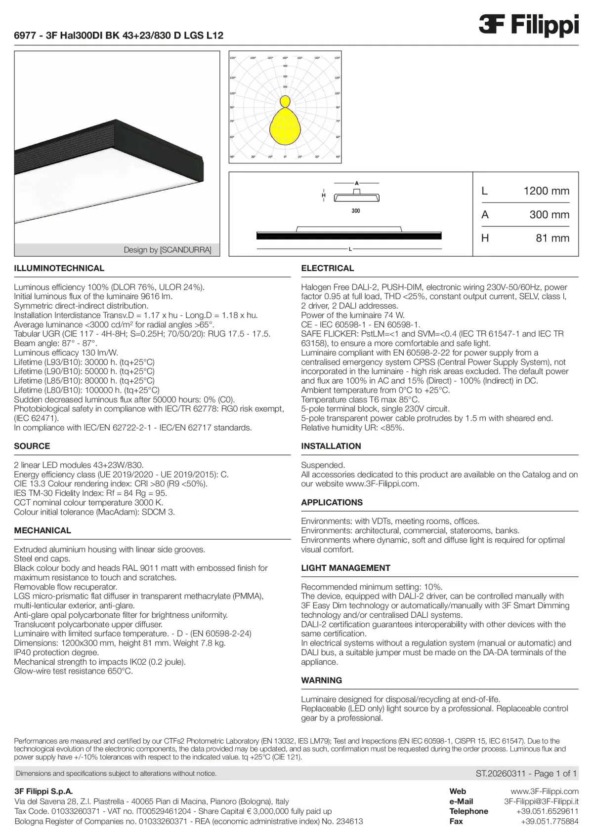 6977 - 3F Hal300DI BK 43+23-830 D LGS L12 - Datasheet - en