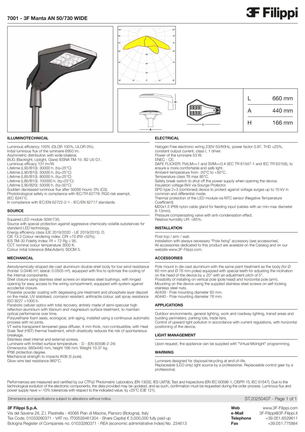 7001 - 3F Manta AN 50-730 WIDE - Datasheet - en