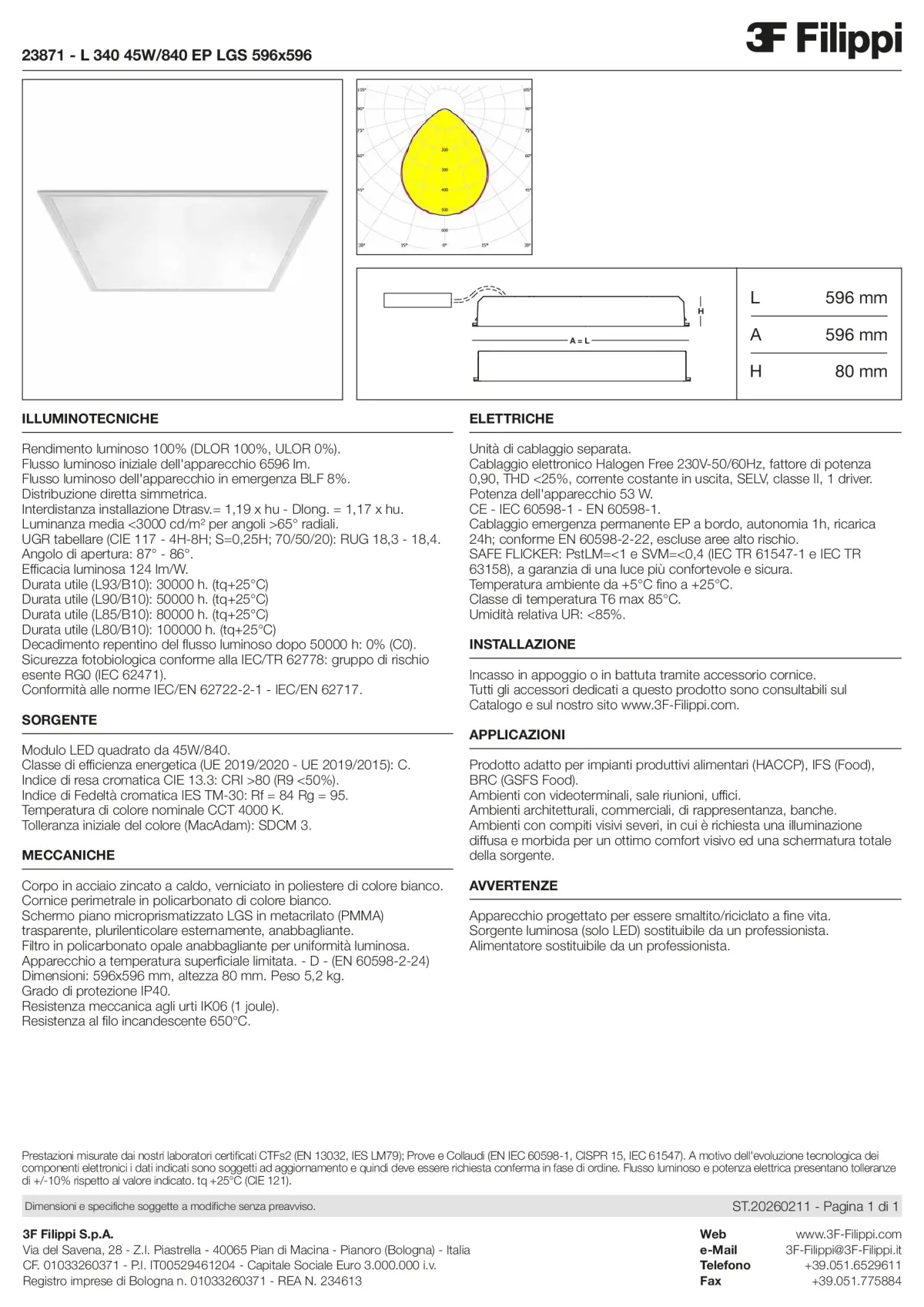 23871 - L 340 45W-840 EP LGS 596x596 - Datasheet - it