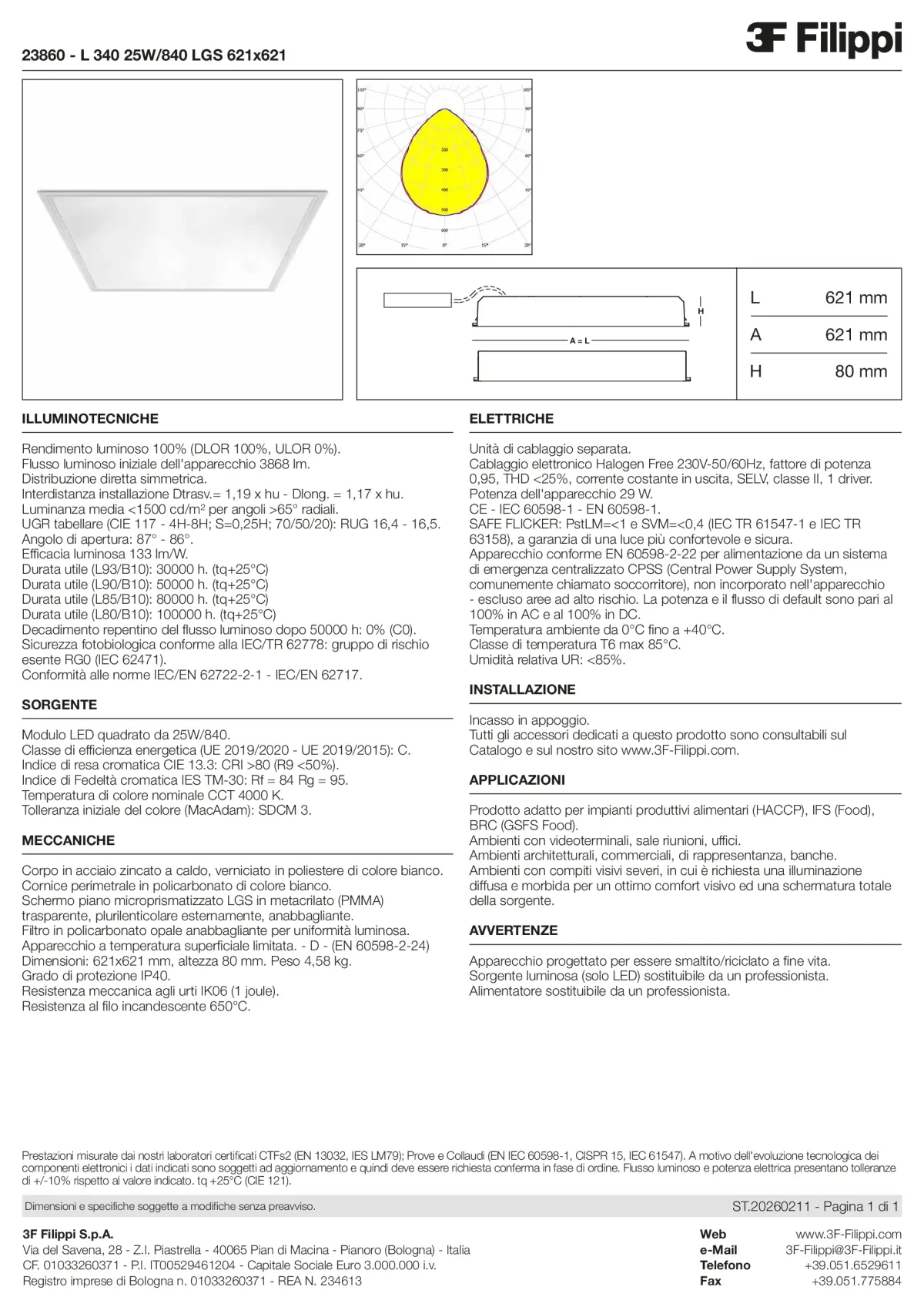 23860 - L 340 25W-840 LGS 621x621 - Datasheet - it
