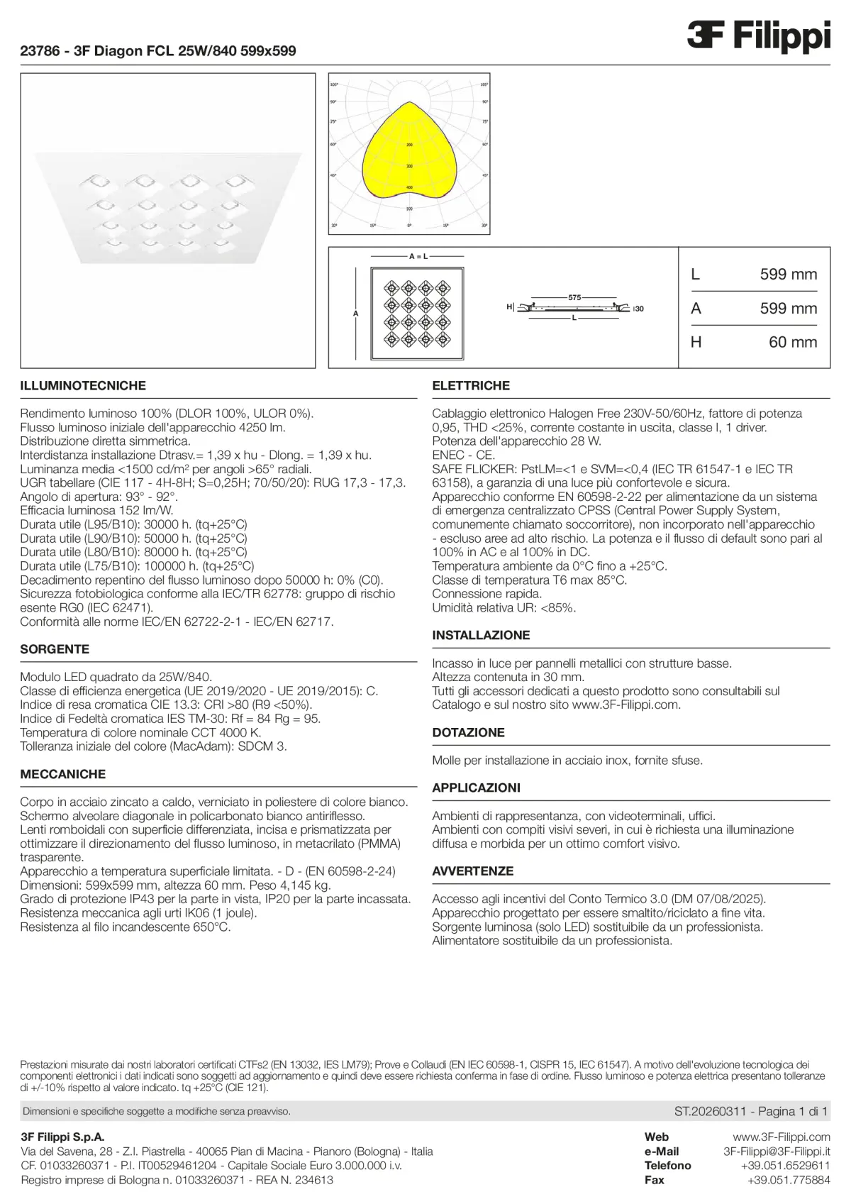 23786 - 3F Diagon FCL 25W-840 599x599 - Datasheet - it
