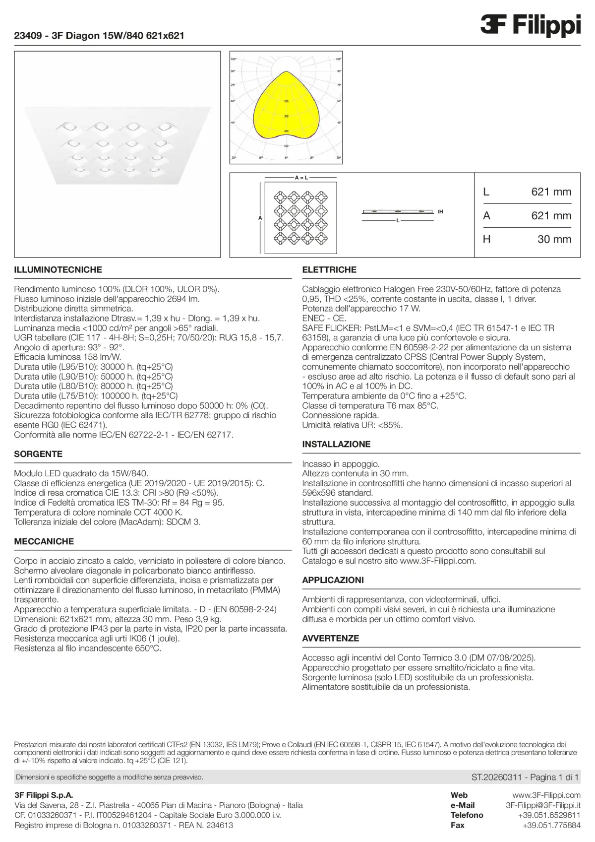 23409 - 3F Diagon 15W-840 621x621 - Datasheet - it