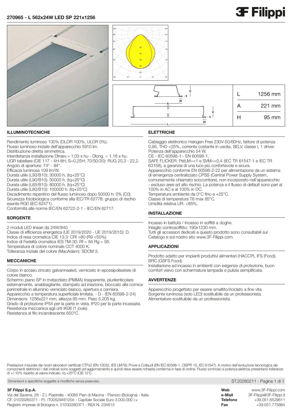 270965 - L 562x24W LED SP 221x1256 - Datasheet - it