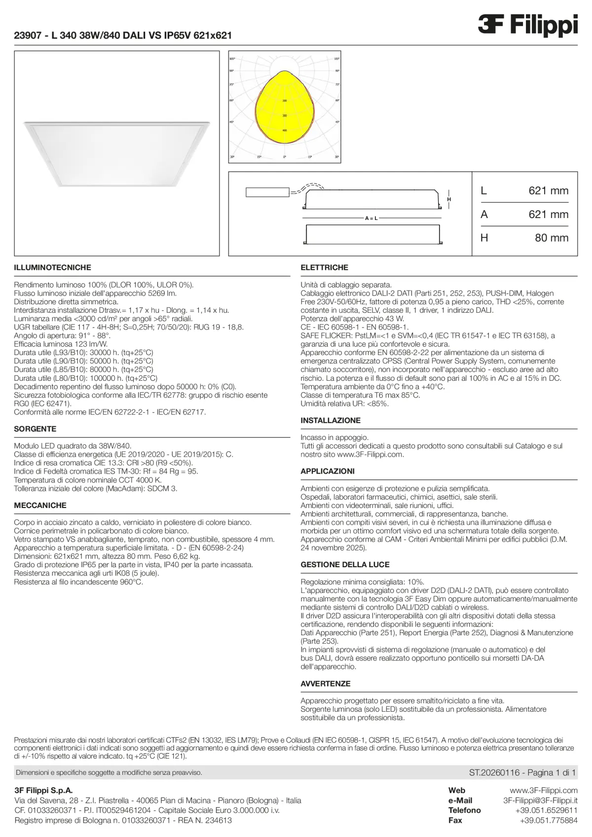 23907 - L 340 38W-840 DALI VS IP65V 621x621 - Datasheet - it