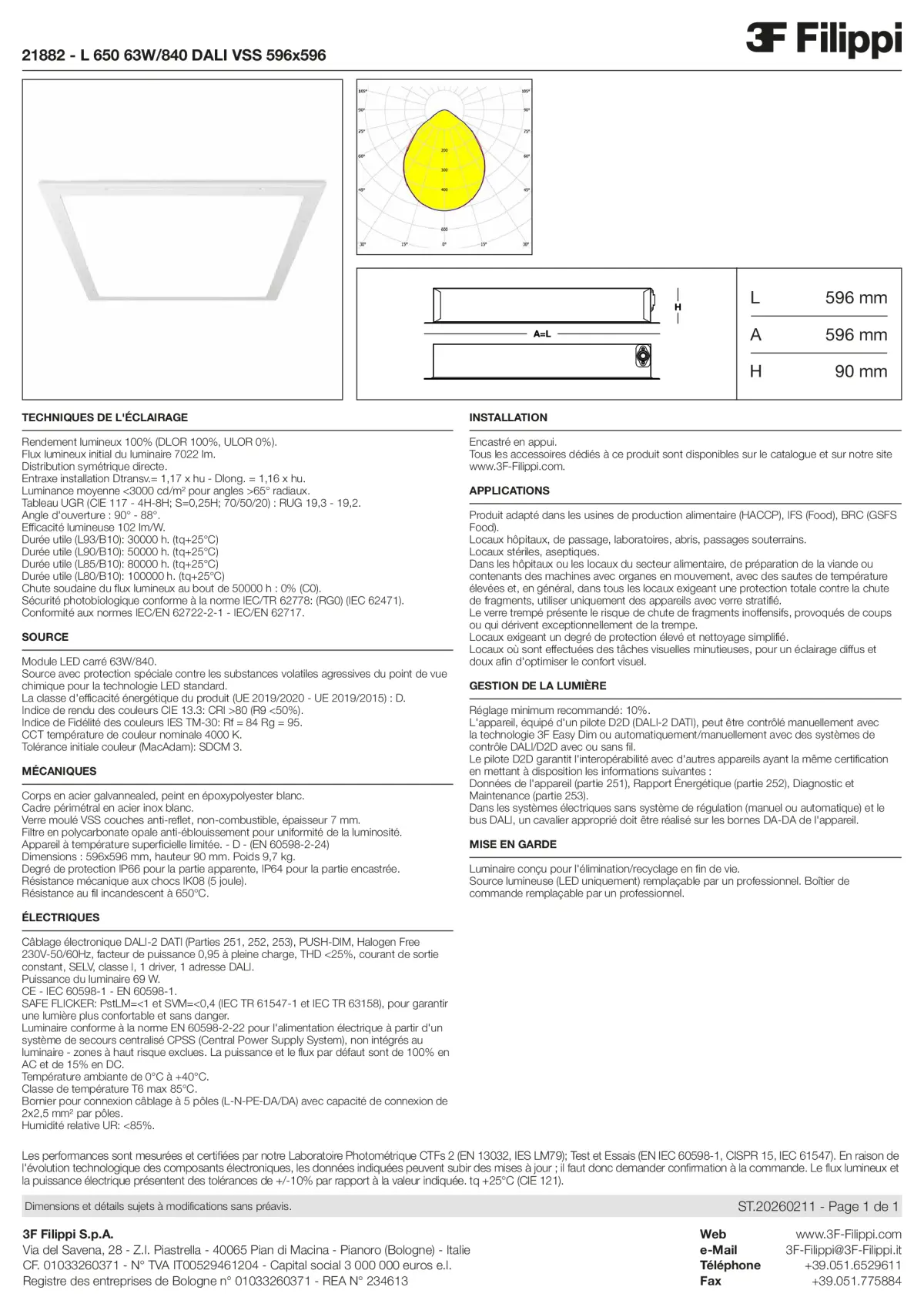 21882 - L 650 63W-840 DALI VSS 596x596 - Datasheet - fr