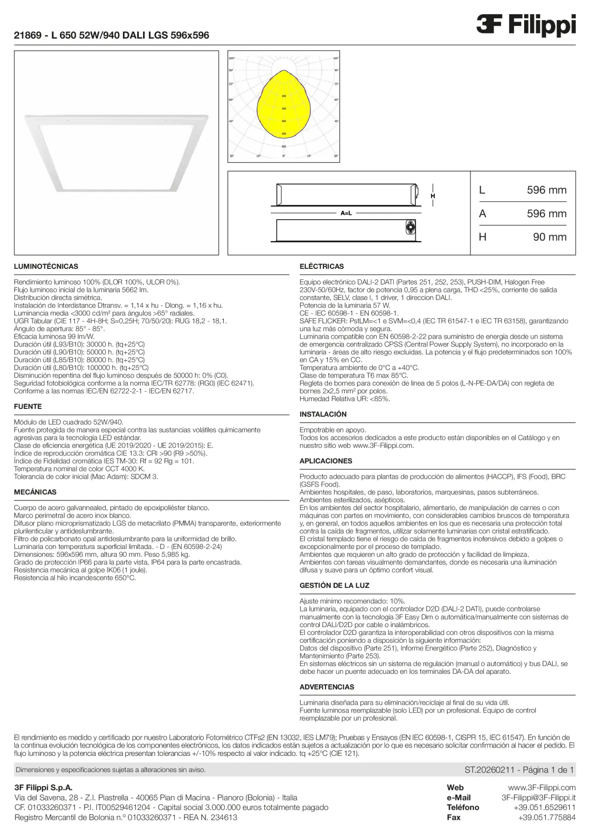 21869 - L 650 52W-940 DALI LGS 596x596 - Datasheet - es