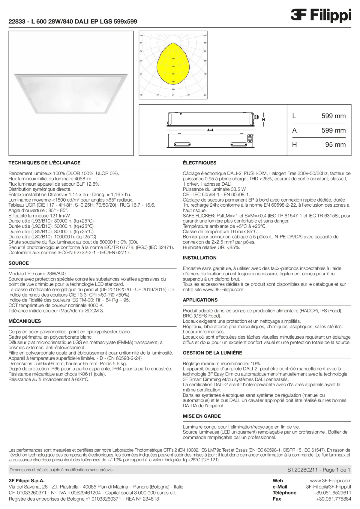 22833 - L 600 28W-840 DALI EP LGS 599x599 - Datasheet - fr