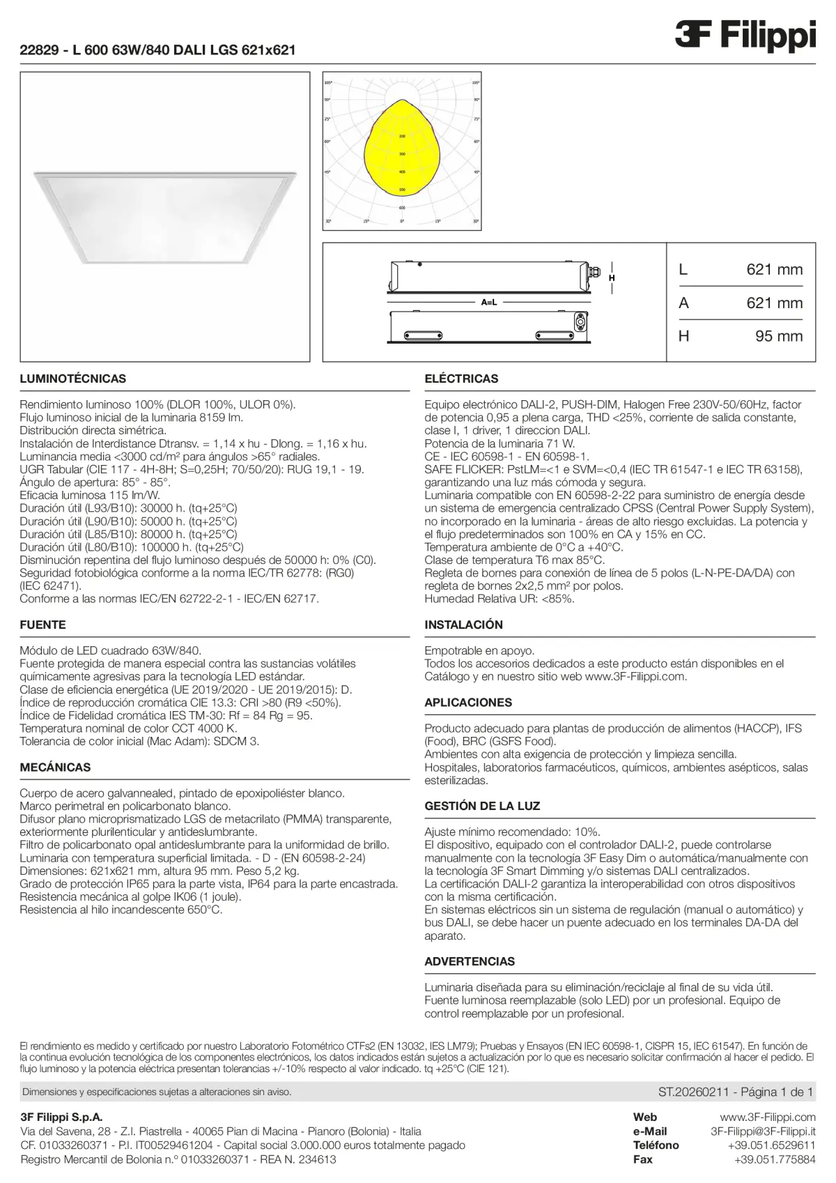 22829 - L 600 63W-840 DALI LGS 621x621 - Datasheet - es