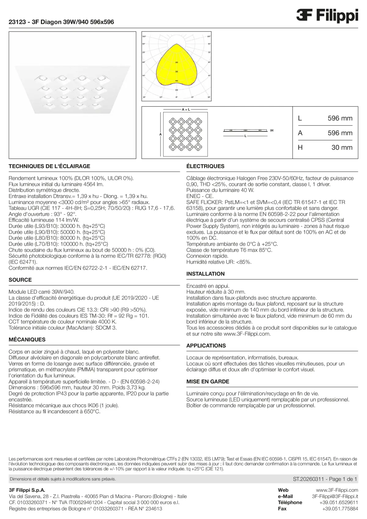 23123 - 3F Diagon 39W-940 596x596 - Datasheet - fr